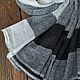 Заказать Мужской теплый шарф из кашемира. SaraswatyShop Шали Пледы Палантины. Ярмарка Мастеров. . Шарфы Фото №3