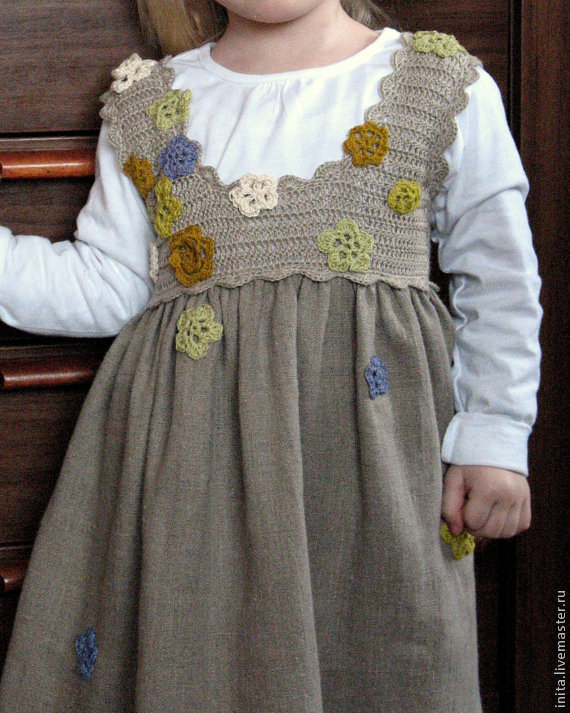 linen baby clothing