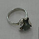 Ring with aquamarine Bag. Rings. LAVKA SAMOTSVETOV. Online shopping on My Livemaster.  Фото №2