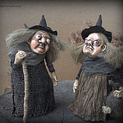 Куклы и игрушки handmade. Livemaster - original item The Witch`s neighbors are Bug-eyed the price for a couple. Handmade.