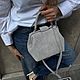 Заказать Сумка саквояж мини из замши. Shapely Bags - Сумки с душой Питера. Ярмарка Мастеров. . Саквояж Фото №3