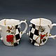 Porcelain mugs 'Kintsugi', Mugs and cups, Moscow,  Фото №1