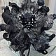 Украшение из кожи Маковое настроение. Брошь из кожи Мак, Брошь-булавка, Бобруйск,  Фото №1