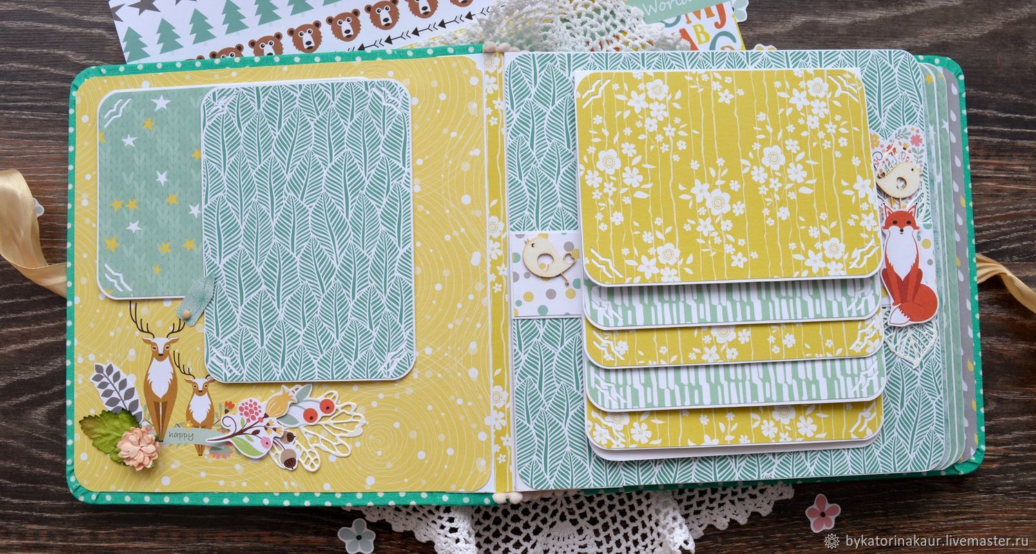 Фотоальбом Лесные друзья купить в интернет-магазине Ярмарка Мастеров по ...