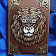 Leather notebook "NOBLE LION", Notebooks, Krivoy Rog,  Фото №1