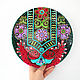 Decorative plate 'Saffron' Oriental style. Decorative plates. Art by Tanya Shest. My Livemaster. Фото №5