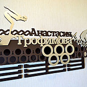Сувениры и подарки handmade. Livemaster - original item Medallion with a 90cm shelf and 2 rows for medals.. Handmade.