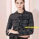 Жакет " Brigitte " Твид Chanel в Офис и на Выход. Жакеты. DesignStudio PREMIER by Helga Baltic. Интернет-магазин Ярмарка Мастеров.  Фото №2