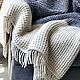 Вязаный плед 130×180 см. Пледы. Woolmood-store. Интернет-магазин Ярмарка Мастеров.  Фото №2
