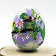 Easter egg from beads 'birds on a branch'. Eggs. KOTiYA. My Livemaster. Фото №4