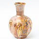 Nefertiti decoupage vase. Vase decoupage. Ceramic vase. Egypt, Vases, St. Petersburg,  Фото №1