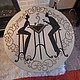 Кофейный столик "Счастье на двоих". Столы. Мода на комоды. Ярмарка Мастеров.  Фото №4