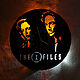 Wall clock with LED light from the album X-files, Vinyl Clocks, St. Petersburg,  Фото №1