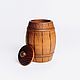 Cup (barrel) for honey, salt, spices, spices Siberian Cedar K60. Jars. ART OF SIBERIA. My Livemaster. Фото №6