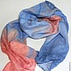 scarf felted coral sea. Scarves. allenclave. Online shopping on My Livemaster.  Фото №2