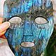  Маска из натурального лабрадора, натуральные камни. Оберег. Amulet-Stone (AS). Ярмарка Мастеров.  Фото №4
