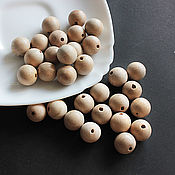 Материалы для творчества handmade. Livemaster - original item Camphor beads Medicinal Aromatic Camphor wood 15mm. Handmade.
