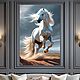 Картина Белая Лошадь 120х90см маслом, Картины, Калининград,  Фото №1