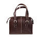 VOGEBAG DARK CHOCOLATE CONTRAST. Классическая сумка. VOGEBAG. Ярмарка Мастеров.  Фото №6