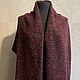 Заказать Винтаж: Палантин бордовый. Modern&Vintage. Ярмарка Мастеров. . Шали винтажные Фото №3