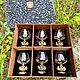 Gift set of cognac glasses 'Russia', Wine Glasses, Pavlovo,  Фото №1