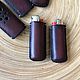 Leather cover handmade lighter Big. Key chain. mbrothers23 (MBrothers23). Online shopping on My Livemaster.  Фото №2