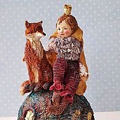 Куклы и игрушки handmade. Livemaster - original item Little Prince sculpture, Christmas tree toy.. Handmade.