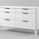 Комод Charlie (6 ящиков). Комоды. Стол заказов мебели из дуба MOS-OAK. Ярмарка Мастеров.  Фото №4