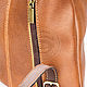 Order Womens leather backpack 'jolie' brown. Russian leather Guild. Livemaster. . Backpacks Фото №3