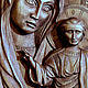 Icon of Kazan mother of God 50h70 cm, beech. Icons. Unique items made of wood, handmade. My Livemaster. Фото №4