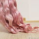 El pelo de las muñecas (de color rosa) Rizos Rizos para muñecas. Doll hair. Hair and everything for dolls. Ярмарка Мастеров.  Фото №4