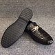 Order Moccasins made of genuine crocodile leather, black color!. SHOES&BAGS. Livemaster. . Moccasins Фото №3
