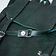 Leather backpack 'Moscow' emerald. Backpacks. uva. My Livemaster. Фото №5