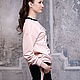 Pink suit, husky sweatshirt, sport style women suit, casual pantsuit. Suits. Lara (EnigmaStyle). My Livemaster. Фото №5