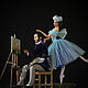 The first pointe ballerina - Maria Taglioni, portrait doll. Portrait Doll. severiana. My Livemaster. Фото №6