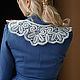 Collar 'Marta' Vologda lace. Collars. Chest of gifts. My Livemaster. Фото №6