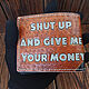 Peaky Blinders Meme wallet,Shut up and take my money, Handmade. Wallets. CrazyLeatherGoods. My Livemaster. Фото №5