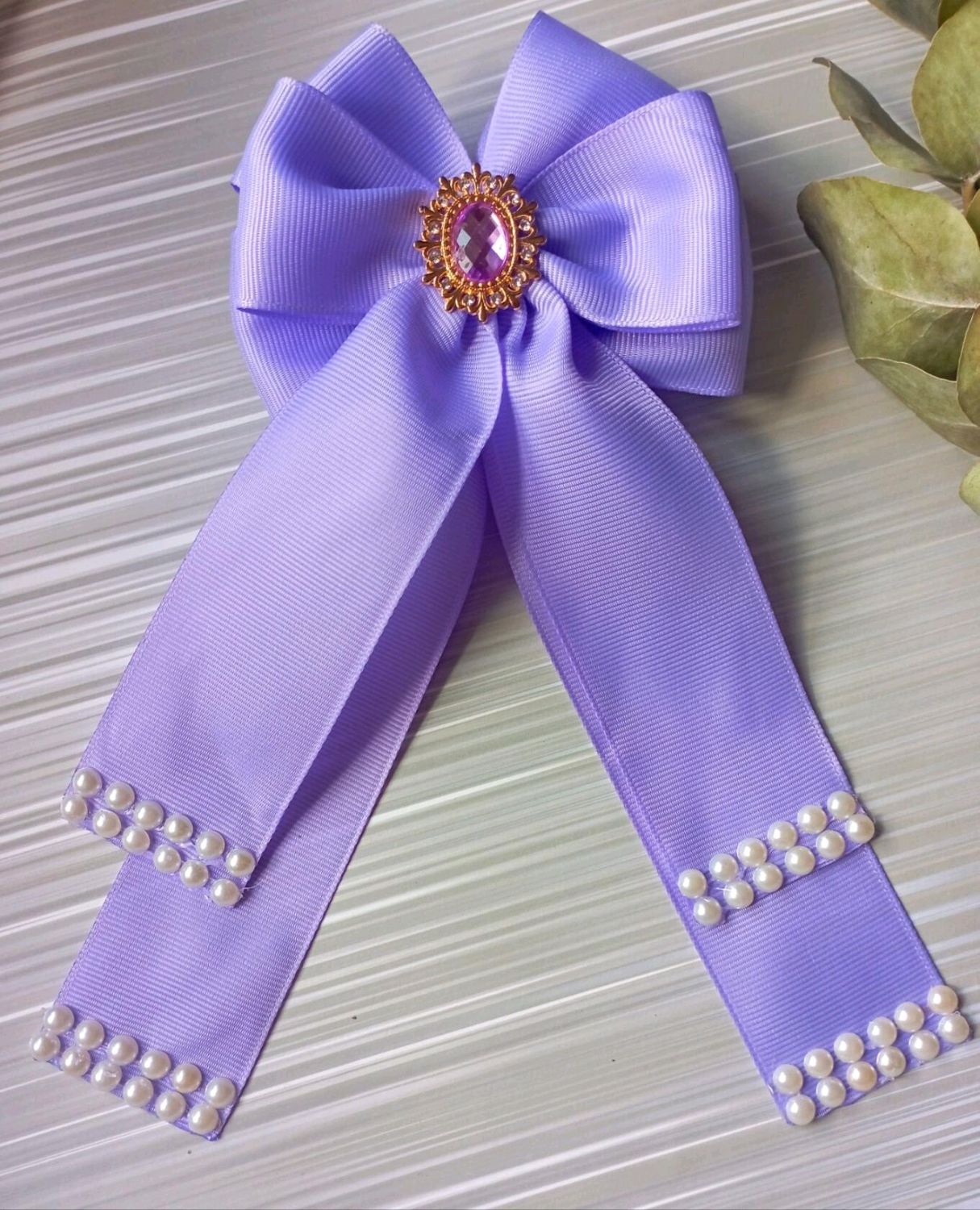 Заколка-бант в интернет-магазине Ярмарка Мастеров по цене 250 ...