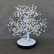 Цветы и флористика handmade. Livemaster - original item A tree made of river pearls. Handmade.