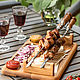 Barbecue serving board in natural color. Dish. Foxwoodrus. Online shopping on My Livemaster.  Фото №2