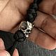 Бусина на темляк Череп без нижней челюсти с рогами. Бусины. Rhyton Jewelry. Ярмарка Мастеров.  Фото №5