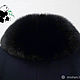 Order Fur detachable collar of Fox fur. Black. TK-510. Mishan (mishan). Livemaster. . Collars Фото №3