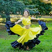 Юбка для цыганского танца Русские узоры