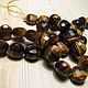 Tiger eye faceted tablet, bead 10,5h8 mm. Beads1. Elena (luxury-fittings). My Livemaster. Фото №5