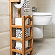 Order Toilet paper holder in natural color. Foxwoodrus. Livemaster. . Furniture for baths Фото №3