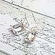 Серьги Сваровски с прозрачными кристаллами камнями Алмаз. Серьги классические. Glam Deco. Ярмарка Мастеров.  Фото №5