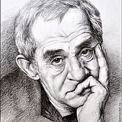 Pictures: Pencil portrait of Jean Paul Belmondo