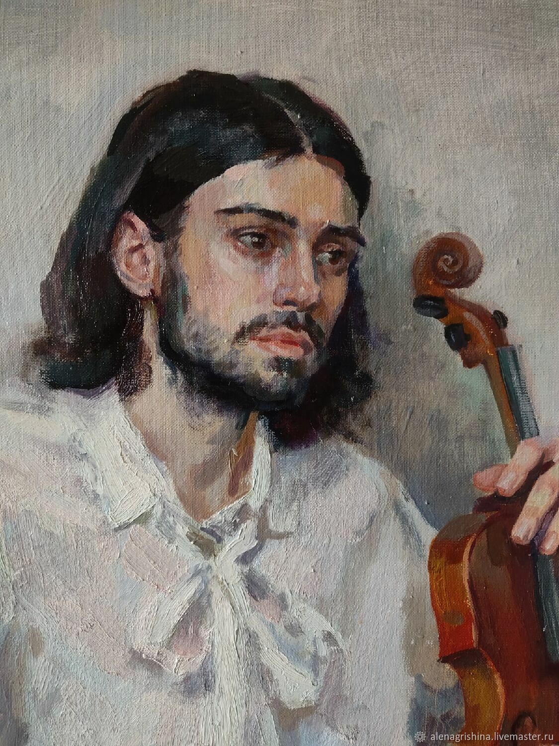 Пишу портреты маслом по фото на заказ в интернет-магазине Ярмарка ...