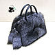 Silver Fox fur bag. Stylish ladies ' accessory №9. Classic Bag. Mishan (mishan). My Livemaster. Фото №5