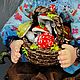 Домовой гномик, хранитель достатка, кукла-сувенир. Интерьерная кукла. Добрые куклы. Ярмарка Мастеров.  Фото №7